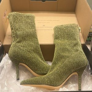 Shoes: Marc Fisher Boots ML Breezy |Size 8 | Green Gold | Original Box